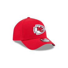 Load image into Gallery viewer, Kansas City Chiefs New Era NFL 9FORTY 940 Adjustable A-Frame Cap Hat Red Crown/Visor Team Color Logo