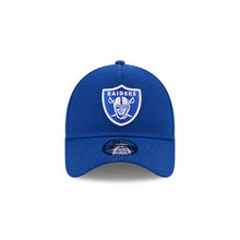 Load image into Gallery viewer, Las Vegas New Era NFL 9FORTY 940 Adjustable A-Frame Cap Hat Royal Blue Crown/Visor White/Royal Blue Logo