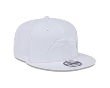 Load image into Gallery viewer, Los Angeles Chargers New Era NFL 9FIFTY 950 Snapback Cap Hat White Crown/Visor White Logo