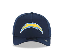 Load image into Gallery viewer, Los Angeles Chargers New Era NFL 9FORTY 940 Adjustable A-Frame Cap Hat Navy Blue Crown/Visor Team Color Logo Gray UV