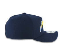 Load image into Gallery viewer, Los Angeles Chargers New Era NFL 9FORTY 940 Adjustable A-Frame Cap Hat Navy Blue Crown/Visor Team Color Logo Gray UV