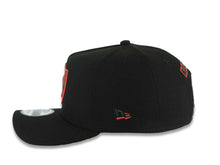 Load image into Gallery viewer, Las Vegas Raiders New Era 9FORTY 940 Adjustable A-Frame Cap Hat Black Crown/Visor Red/Dark Green Logo Dark Green UV