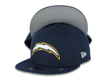 Load image into Gallery viewer, Los Angeles Chargers New Era NFL 9FIFTY 950 Snapback Cap Hat Navy Blue Crown/Visor White/Navy/Yellow Logo Gray UV