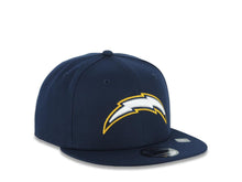 Load image into Gallery viewer, Los Angeles Chargers New Era NFL 9FIFTY 950 Snapback Cap Hat Navy Blue Crown/Visor White/Navy/Yellow Logo Gray UV