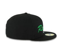 Load image into Gallery viewer, Las Vegas Raiders New Era NFL 59FIFTY 5950 Fitted Cap Hat Black Crown/Visor Green/White/Red Logo Gray UV