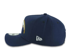 Load image into Gallery viewer, Los Angeles Chargers New Era NFL 9FORTY 940 Adjustable A-Frame Cap Hat Navy Blue Crown/Visor White/Navy Blue/Yellow Logo Gray UV