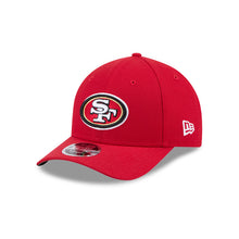 Load image into Gallery viewer, San Francisco 49ers New Era NFL 9FORTY 940 M-Crown Adjustable A-Frame Cap Hat Red Crown/Visor Team Color Logo Gray UV