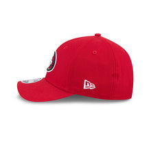 Load image into Gallery viewer, San Francisco 49ers New Era NFL 9FORTY 940 M-Crown Adjustable A-Frame Cap Hat Red Crown/Visor Team Color Logo Gray UV