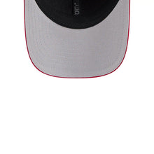 Load image into Gallery viewer, San Francisco 49ers New Era NFL 9FORTY 940 M-Crown Adjustable A-Frame Cap Hat Red Crown/Visor Team Color Logo Gray UV