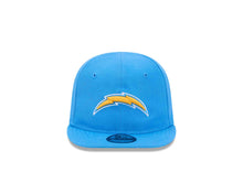 Load image into Gallery viewer, (Infant) Los Angeles Chargers New Era NFL 9FIFTY 950 Snapback Cap Hat Sky Blue Crown/Visor Yellow/Sky Blue/White Logo Sky Blue UV (My1st First)