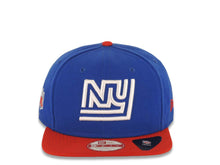 Load image into Gallery viewer, New York Giants New Era NFL 9FIFTY 950 Original Fit Snapback Cap Hat Royal Blue Crown Red Visor White Logo