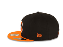 Load image into Gallery viewer, Cincinnati Bengals New Era NFL 9FIFTY 950 Snapback Cap Hat Black Crown Orange Visor Team Color Logo