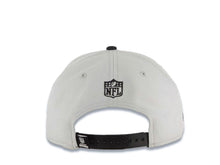 Load image into Gallery viewer, Las Vegas Raiders New Era NFL 9FIFTY 950 Inspire Snapback Cap Hat Gray Crown Black Visor Gray Logo