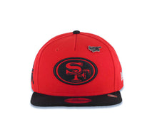 Load image into Gallery viewer, San Francisco New Era NFL 9FIFTY 950 Inspire Snapback Cap Hat Red Crown Black Visor Red/Black Logo