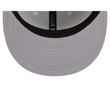 Load image into Gallery viewer, Los Angeles Chargers New Era NFL 9FIFTY 950 Snapback Cap Hat Stone Gray Crown Light Brown Visor White/Light Brown Logo (2-Tone Color Pack)