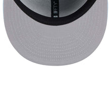 Load image into Gallery viewer, Los Angeles Chargers New Era NFL 59FIFTY 5950 Fitted Cap Hat Navy Blue Crown Light Blue Visor White/Light Blue Logo (2-Tone Color Pack)