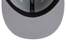 Load image into Gallery viewer, Los Angeles Chargers New Era NFL 59FIFTY 5950 Fitted Cap Hat Gray Crown Navy Blue Visor White/Navy Blue Logo (2-Tone Color Pack)