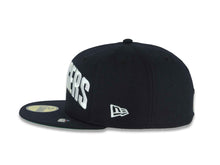 Load image into Gallery viewer, Los Angeles Chargers New Era NFL 59FIFTY 5950 Fitted Cap Hat Navy Blue Crown/Visor Metallic Silver Logo Bolt Side Patch Green UV