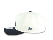 Load image into Gallery viewer, Los Angeles Chargers New Era NFL 9FORTY 940 Adjustable A-Frame Cap Hat Cream Crown Navy Blue Visor Navy/White/Yellow Logo 2006 All-Star Game Side Patch