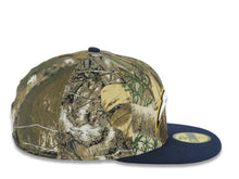 Load image into Gallery viewer, Los Angeles Chargers New Era NFL 59FIFTY 5950 Fitted Cap Hat Real Tree Edge Camo Crown Navy Blue Visor White/Navy Blue/Yellow Logo Gray UV