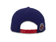 Load image into Gallery viewer, Toronto Raptors New Era NBA 9FIFTY 950 Snapback Hardwood Classic Cap Hat Purple Crown/Visor Red/White Logo