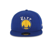 Load image into Gallery viewer, Golden State Warriors New Era NBA 59FIFTY 5950 Fitted Cap Hat Royal Blue Crown/Visor Team Color Logo City Factor