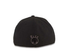 Load image into Gallery viewer, San Francisco Warriors New Era NBA 59FIFTY 5950 Fitted Cap Hat Black Crown/Visor Dark Gray Logo