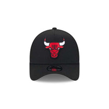 Load image into Gallery viewer, Chicago Bulls New Era NBA 9FORTY 940 Adjustable A-Frame Cap Hat Black Crown/Visor Team Color Logo