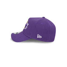 Load image into Gallery viewer, Los Angeles Lakers New Era NBA 9FORTY 940 Adjustable A-Frame Cap Hat Purple Crown/Visor Team Color Logo Gray UV