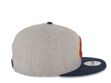 Load image into Gallery viewer, Cleveland Cavaliers New Era NBA 9FIFTY 950 Snapback Cap Hat Heather Dark Gray Crown Navy Blue Visor Team Color Logo