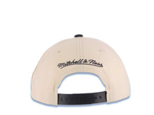 Load image into Gallery viewer, Utah Jazz Mitchell & Ness NBA Snapback Hardwood Classics Cap Hat Cream Crown Black Visor Team Color Logo