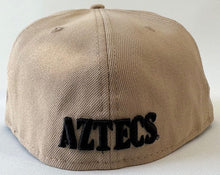 Load image into Gallery viewer, San Diego State Aztecs New Era NCAA 59FIFTY 5950 Fitted Cap Hat Khaki Crown/Visor Team Color Logo