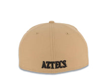 Load image into Gallery viewer, San Diego State Aztecs New Era NCAA 59FIFTY 5950 Fitted Cap Hat Khaki Crown/Visor Team Color Logo