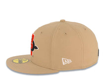 Load image into Gallery viewer, San Diego State Aztecs New Era NCAA 59FIFTY 5950 Fitted Cap Hat Khaki Crown/Visor Team Color Logo