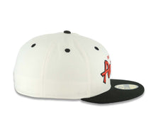 Load image into Gallery viewer, San Diego State Aztecs New Era NCAA 59FIFTY 5950 Fitted Cap Hat Cream Crown Black Visor Red/Black Text/Script Logo Green UV