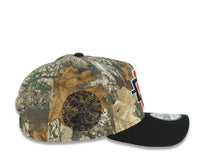 Load image into Gallery viewer, San Diego State Aztecs New Era NCAA 9FORTY 940 Adjustable A-Fraame Cap Hat Real Tree Edge Camo Crown Black Visor Team Color Logo Aztec Calendar Side Patch