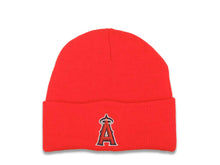 Load image into Gallery viewer, Los Angeles Anaheim Angels MLB Basic Cuffed Beanie/Knit Red Crown/Visor Team Color Logo