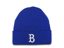 Load image into Gallery viewer, Brooklyn Dodgers MLB Basic Cuffed Beanie/Knit Royal Blue Crown/Visor White Logo