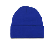 Load image into Gallery viewer, Brooklyn Dodgers MLB Basic Cuffed Beanie/Knit Royal Blue Crown/Visor White Logo