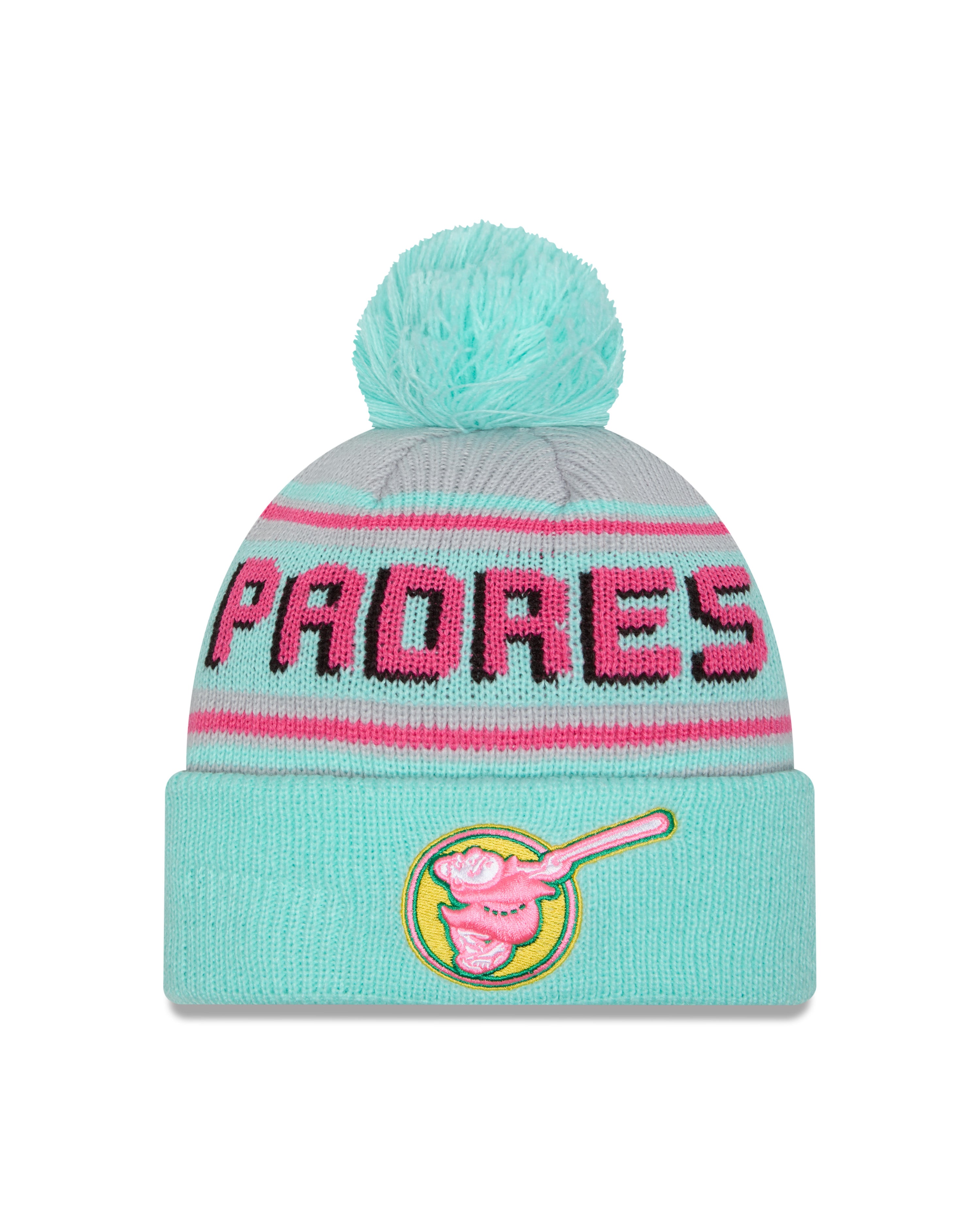 新品★ L'Appartement KNIT CAP City Connect) San Diego Padres New Era MLB Cuffed Pom Beanie/Knit