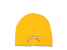 Load image into Gallery viewer, Los Angeles Chargers NFL No Cuffed Beanie/Knit Yellow Crown/Visor Team Color Logo