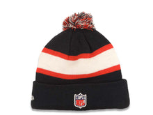 Load image into Gallery viewer, Houston Texans New Era NFL Cuffed Pom Beanie/Knit Hat Navy Blue/Red/White Crown/Visor Team Color Logo