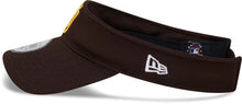 Load image into Gallery viewer, San Diego Padres New Era MLB VSR Brown Visor/Crown Yellow Logo Yellow UV (Game Day)