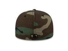 Load image into Gallery viewer, San Diego Padres New Era MLB 59Fifty 5950 Fitted Cap Hat Camo Crown/Visor Black Logo