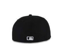 Load image into Gallery viewer, San Diego Padres MLB Fitted Cap Hat Black Crown/Visor Black/White Flawless Logo
