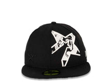 Load image into Gallery viewer, Houston Astros New Era MLB 59FIFTY 5950 Fitted Cap Hat Black Crown/Visor White Flawless With C-Note $100 Bill Insider Logo