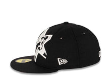 Load image into Gallery viewer, Houston Astros New Era MLB 59FIFTY 5950 Fitted Cap Hat Black Crown/Visor White Flawless With C-Note $100 Bill Insider Logo