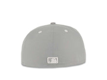 Load image into Gallery viewer, San Diego Padres MLB Fitted Cap Hat Gray Crown/Visor Gray/White Logo