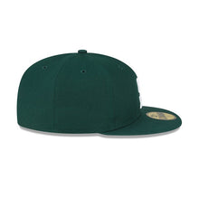 Load image into Gallery viewer, San Diego Padres New Era MLB 59FIFTY 5950 Fitted Cap Hat Dark Green Crown/Visor White Logo
