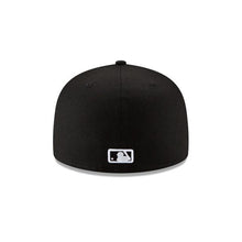 Load image into Gallery viewer, Los Angeles Dodgers New Era MLB 59Fifty 5950 Fitted Cap Hat Black Crown/Visor Black/White Logo